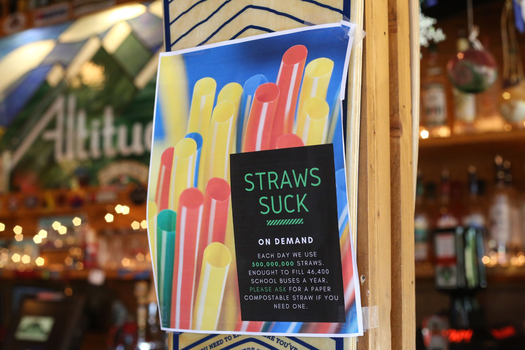 No More Plastic Straws